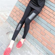 Load image into Gallery viewer, 2019 Women Faux Leather Sexy Black Leggings Leggin Plus Size Girl Pants Patent Leggings Free Shipping