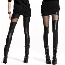 Load image into Gallery viewer, 2019 Women Faux Leather Sexy Black Leggings Leggin Plus Size Girl Pants Patent Leggings Free Shipping