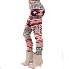 Load image into Gallery viewer, Women Snowflake Christmas Deer Print Leggings Girl Winter Legging Bottoms  Clothing Jeggings Large Size