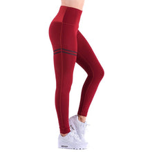 Load image into Gallery viewer, Leggings Pant Trouser High Waist Elasticity For Women Lady Running IK88